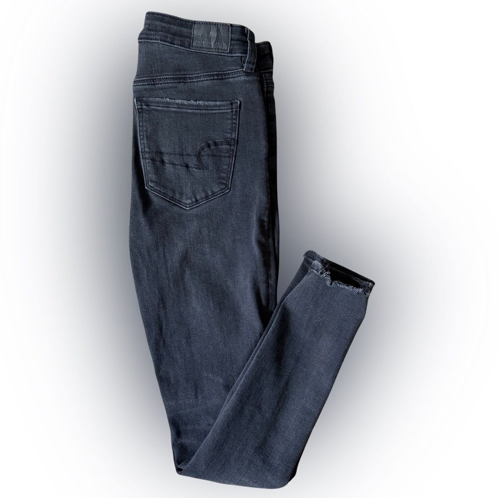 American Eagle Outfitters Black Next Level Stretch Jeggings 4R